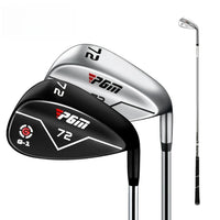 Club de sable de golf 72° à face fraisée CNC, noir ou argent, homme