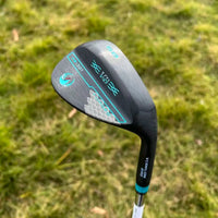 Wedge golf noir – tête de loft 58°