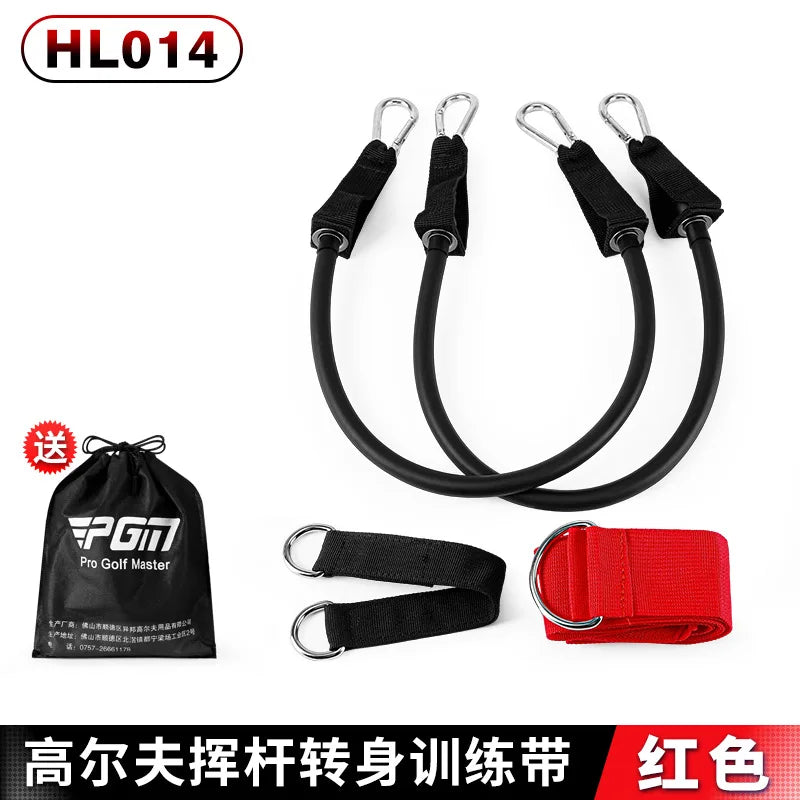 Corde élastique swing golf – kit complet avec ceinture rouge