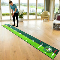 Tapis de putting golf à double vitesse, antidérapant, de 2 à 3 m de long