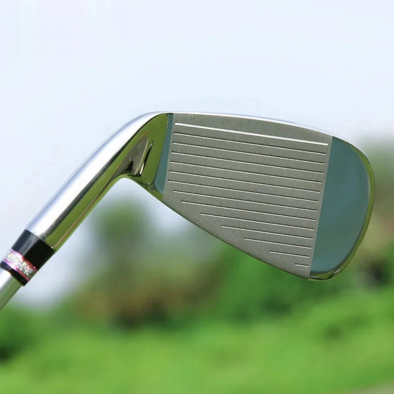 Fer 7 golf junior – face rainurée vue de côté