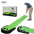 Tapis de putting avec retour automatique de balle, 2 trous, 238 cm