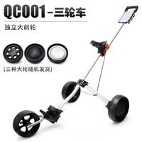 Chariot de golf manuel pliable – version 3 roues