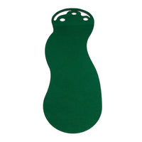 Putting green d'intérieur 92 x 275 cm avec trois trous
