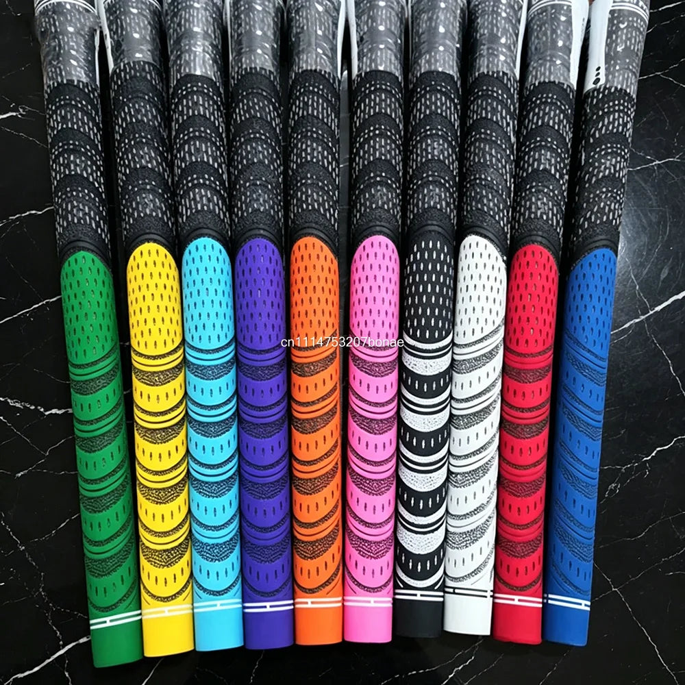 Lot de 13 grips de golf à fil de coton, 9 coloris au choix