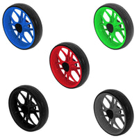 Roue de chariot de golf – les cinq coloris : bleu, vert, rouge, noir et gris
