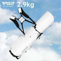 Sac de golf trépied femme – sac blanc sur son trépied avec sa double bretelle, 2,9 kg