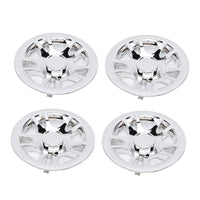 Lot de 4 enjoliveurs chromés 8 pouces pour roues de voiturette de golf