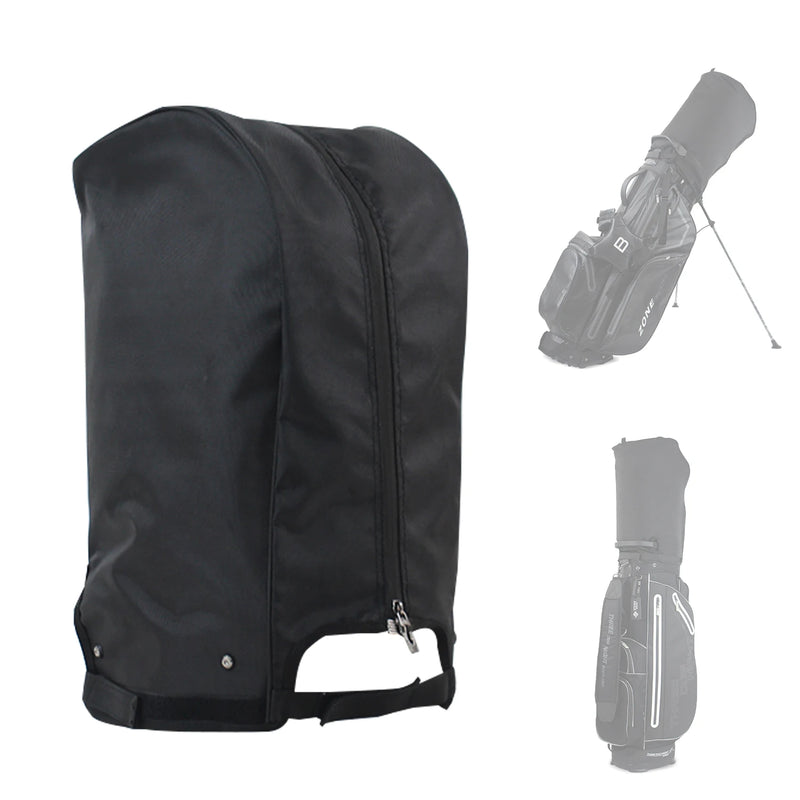 Housse de pluie sac de golf nylon 1680D, zip étanche, 4 pressions