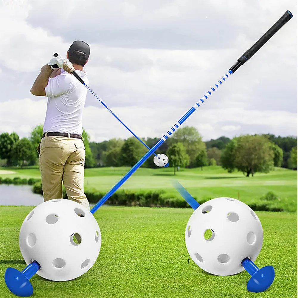 Bâton de swing golf sonore 120 cm pour vitesse et rythme du swing