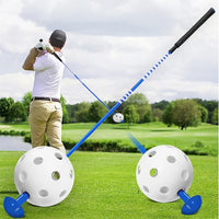 Bâton de swing golf sonore 120 cm pour vitesse et rythme du swing