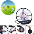 Filet de chipping golf rond de 51 cm à anneaux, pop-up pliable