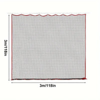 Filet de golf 3 × 3 m – dimensions de 3 m sur 3 m