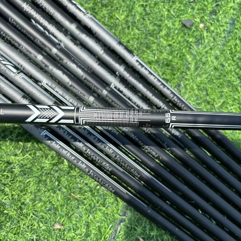 Shaft de driver graphite – repère de poids et de flex Regular imprimé sur le manche
