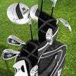 Set de golf complet femme droitier 9 clubs avec sac noir