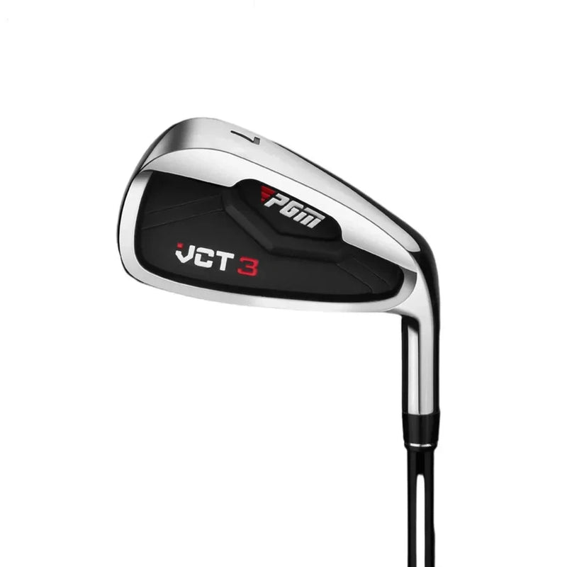 Set de golf complet homme droitier – détail d'un fer en acier inoxydable