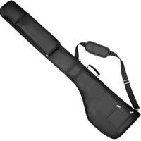 Sac de golf pencil pliable imperméable – vue détourée, bandoulière et poches
