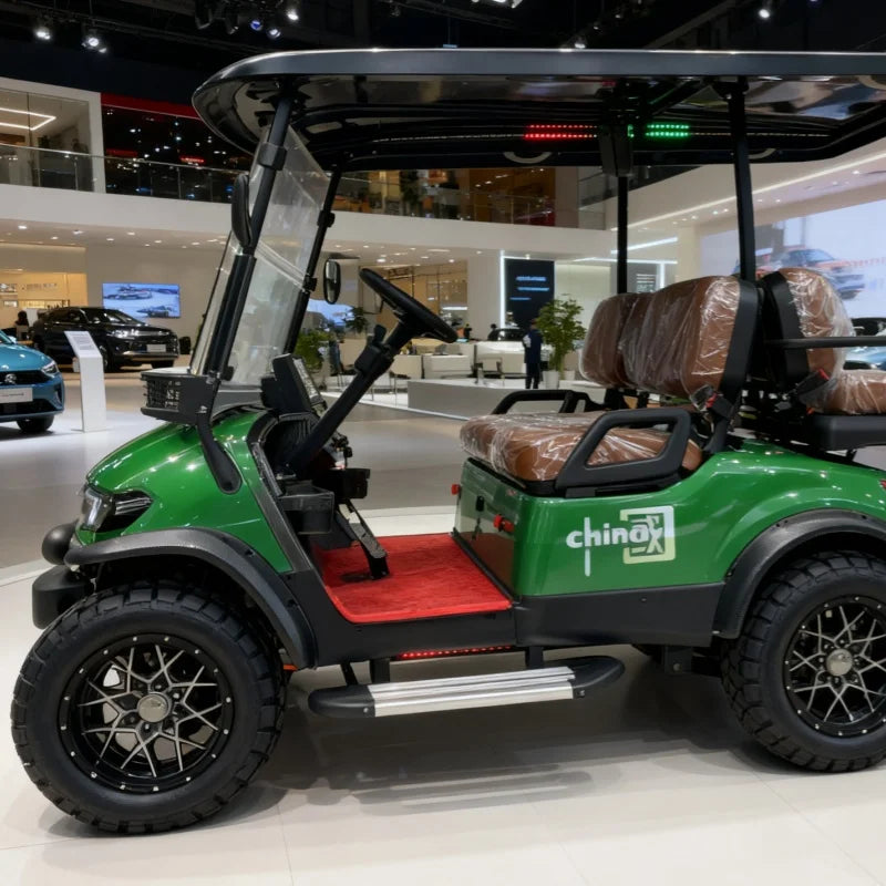 Voiturette de golf électrique 2, 4, 6 places pour hôtel et parc