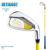 Club de golf enfant fer 7 – taille 6-8 ans, jaune