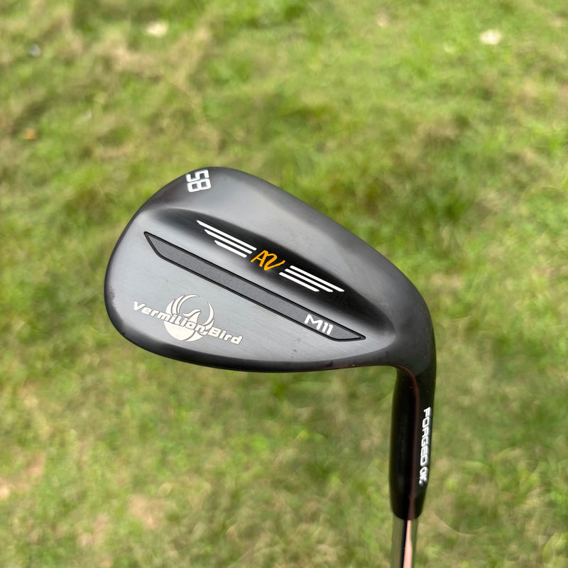Wedge de golf noir forgé CNC – wedge de loft 58°
