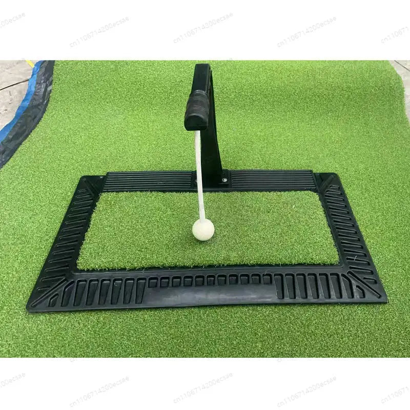 Entraîneur de swing de golf à balle suspendue et gazon synthétique
