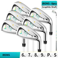 Set de golf complet femme – 6 fers à manche graphite