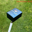 Putter maillet cubique bleu en acier inoxydable 304, 33 à 36 pouces