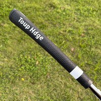 Putter lame acier inoxydable – grip noir texturé à bague blanche