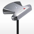 Putter maillet torsion nulle aluminium forgé droitier noir ou argent