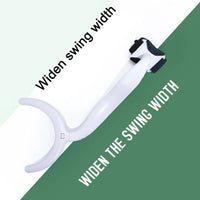 Entraîneur de swing golf – modèle blanc en vue de dessus