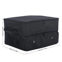 Organisateur de coffre de golf – schéma des dimensions 45 x 34 x 26 cm