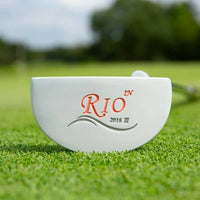 Set de golf complet femme et junior – putter à tête blanche en gros plan