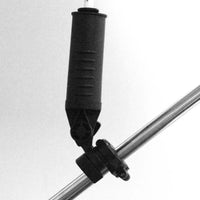 Porte-parapluie de chariot de golf – support fixé sur un tube de guidon