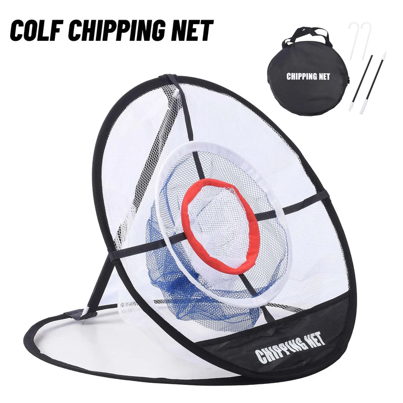 Filet de golf pliable avec cible de chipping, pour intérieur et extérieur