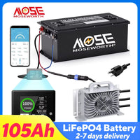 Batterie lithium voiturette de golf 72 V 105 Ah avec écran tactile