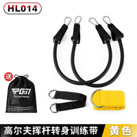 Corde élastique swing golf – kit complet avec ceinture jaune