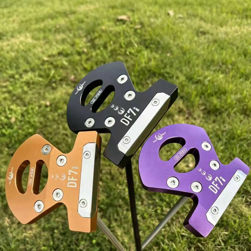 Putter maillet aluminium à couple nul, trois couleurs, 34 ou 35 pouces