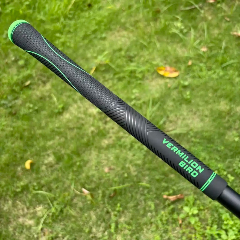 Driver de golf titane – grip noir à liserés verts