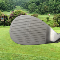 Sand wedge golf haut loft – face à rainures horizontales vue de près