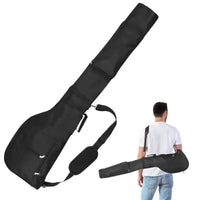 Sac de golf pencil pliable imperméable – porté en bandoulière sur un parcours