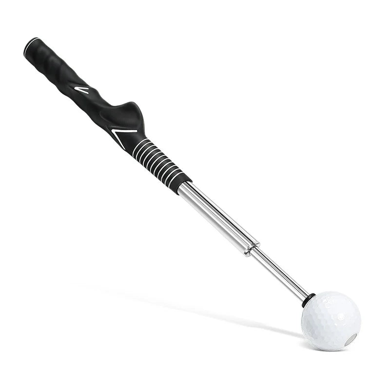 Entraîneur de swing golf télescopique – coloris noir