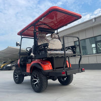 Voiturette de golf 4 places – vue arrière de trois quarts, banquette arrière