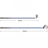 Bâton de swing de golf souple – longueurs de 94 cm (tête de fer) et 114 cm (tête de driver)