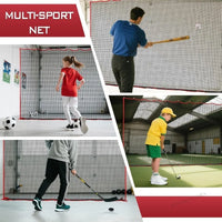 Filet de protection golf – usages multisports : golf, football, baseball et hockey