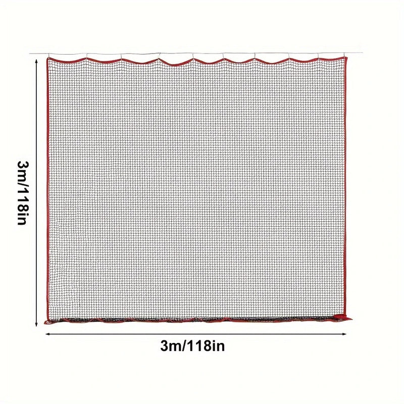 Filet d'entraînement de golf 3 × 3 m – dimensions de 3 m sur 3 m
