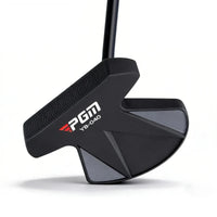 Putter maillet torsion nulle – tête noire vue de trois quarts