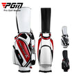Sac de golf tour en microfibre, blanc, rouge ou noir, grande capacité