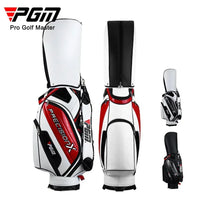 Sac de golf tour en microfibre, blanc, rouge ou noir, grande capacité