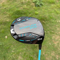 Driver de golf titane 10,5° – tête vue de dessus avec le loft sur la couronne