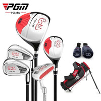 Set de golf enfant 5 clubs avec sac trépied, droitier, 3 à 12 ans